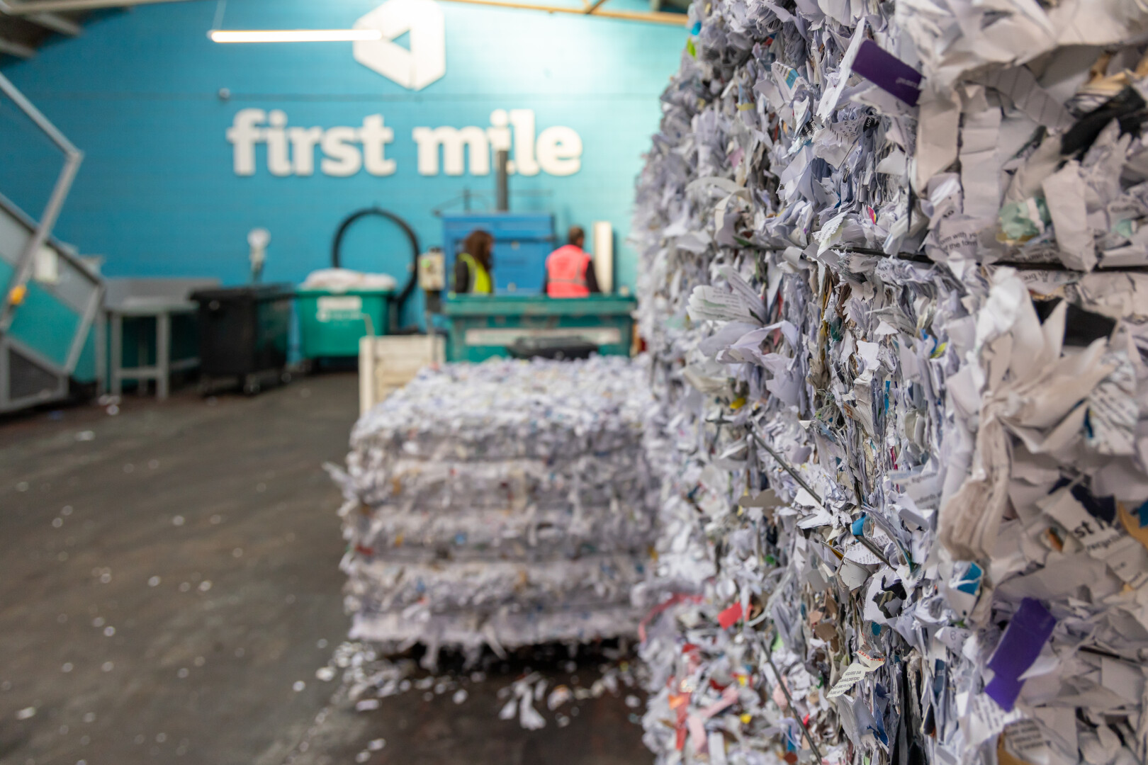 First Mile shredding facility