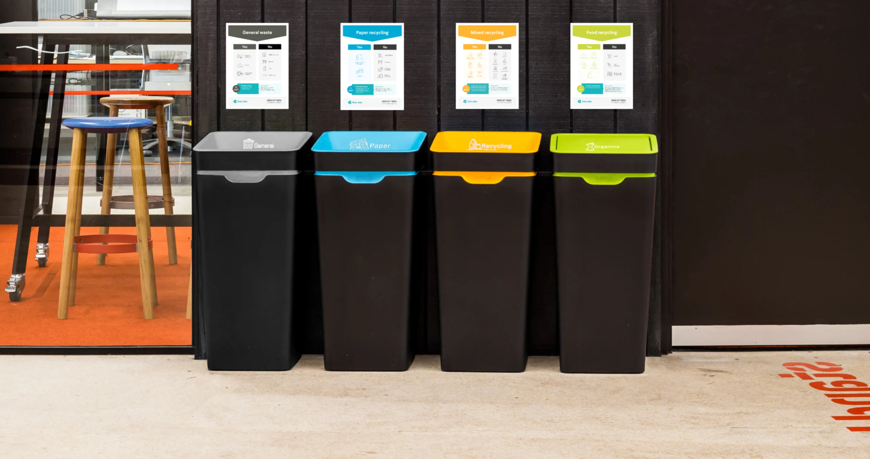 First Mile Resource Bins