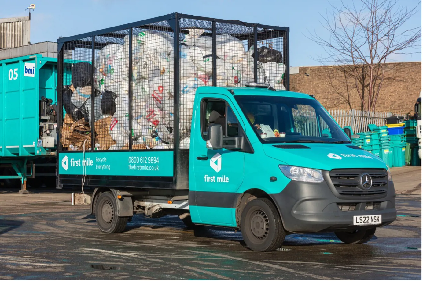 first mile collections van