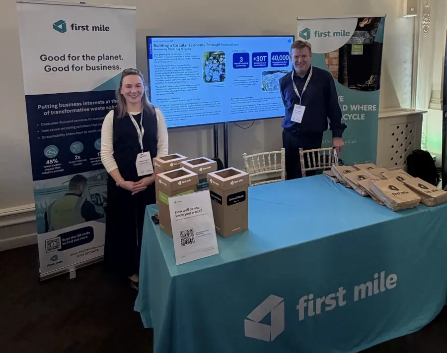First Mile stand at the Waste Leadership Summit 2026