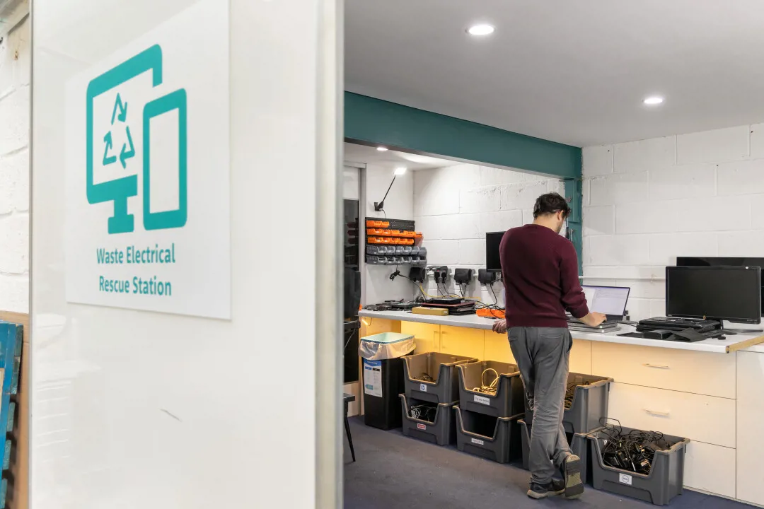 First Mile WEEE waste station